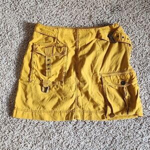 Free People Cargo Mini Skirt